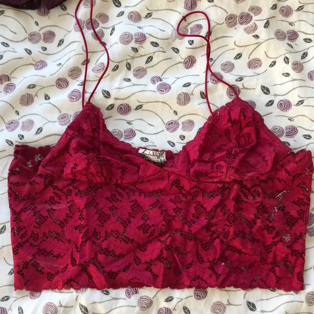 Free people lace tank